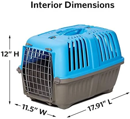 Mia's Pet Supply Travel Pet Carrier - Hard-Sided Dog & Cat Carrier for Small Animals | Durable & Airline Approved 2 Mia's Pet Supply Travel Pet Carrier: Hard-Sided Dog Carrier, Cat Carrier, Small Animal Carrier