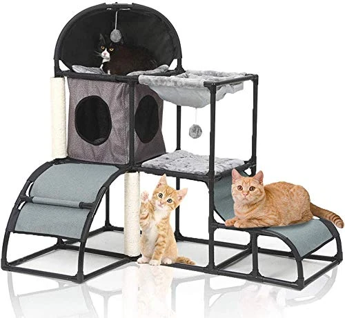 Mia's Pet Supply Cat Tree for Large Cats - Super Stable Cat Furniture with Scratching Posts & Perches 10 Mia's Pet Supply Cat Tree For Large Cats Super Stable Cat Furniture