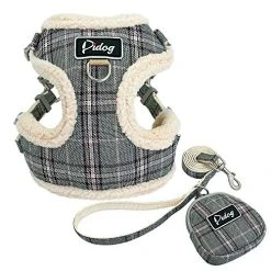 Mia's Pet Supply Leashes And Harness Didog Soft/Cosy Dog Vest Harness And Leash Set With Cute Bags,