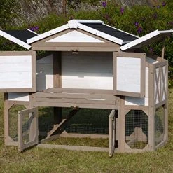 Mia's Pet Supply Zoovilla Country Style Chicken Coop Metal Nest Box