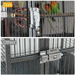 YAHEETECH 69-Inch Extra Large Bird Cage Aviary with Perches - Durable & Spacious for Parrots, Cockatiels, and More 10 Mia's Pet Supply YAHEETECH 69-Inch Extra Large Bird Cage Aviary & Perches