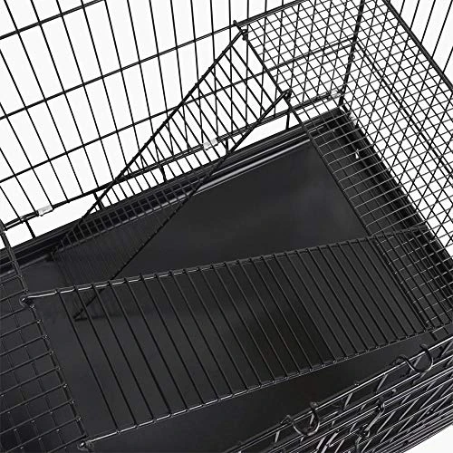 Mia's Pet Supply Topeakmart 4-Tier Foldable Cat Cage & Rabbit House - Durable & Spacious Pet Home 8 Mia's Pet Supply Topeakmart 4-Tier Foldable Kitten Cat Home Cages Rabbit Houses & Accessories