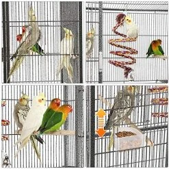 Mia's Pet Supply YAHEETECH 69-Inch Extra Large Bird Cage Aviary & Perches