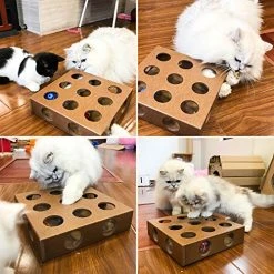 Mia's Pet Supply Cat Toys : Pet Products, Cat Toy Box For Kitty,