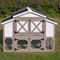 Mia's Pet Supply Zoovilla Country Style Chicken Coop Metal Nest Box