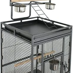 Brand New Mia's Pet Supply Nova Microdermabrasion 61/68 Inches Large Bird Cage - Perfect for Aviary & Perches 11 Mia's Pet Supply Nova Microdermabrasion 61/68 Inches Large Bird Cage