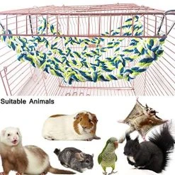 Mia's Pet Supply Rabbit Houses & Accessories Ventilation Pet Cage Hammock,