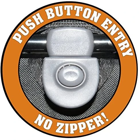 Mia's Pet Supply No-Zip Jogger Pet Stroller for Cats & Dogs - Lightweight Travel Stroller 6 Mia's Pet Supply Pet Gear No-Zip Jogger Pet Stroller For Cats/Dogs Travel