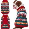 Mia's Pet Supply Mihachi Christmas Dog Sweater Apparel