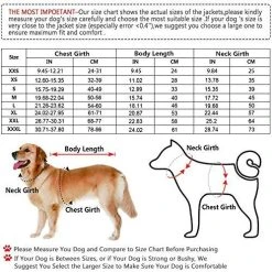 Mia's Pet Supply MIGOHI Dog Jacket For Winter Windproof Waterproof Reversible Dog Coat