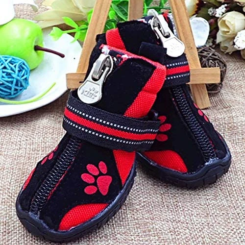 Mia's Pet Supply Dog Winter Shoes - Waterproof Dog Boots for Cold Weather, Durable & Comfortable Dog Apparel 6 Mia's Pet Supply Dog Winter Shoes, Dog Boots Apparel