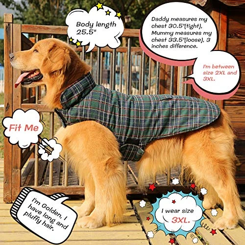 Mia's Pet Supply KAMA BRIDAL Plaid Reversible Dog Fleece Vest - Warm & Stylish Dog Apparel 19 Mia's Pet Supply Apparel KAMA BRIDAL Plaid Dog Fleece Vest, Reversible Warm Dog Clothes,