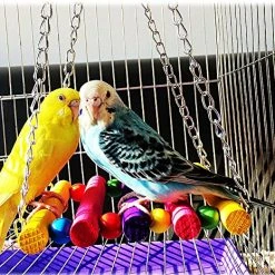 Mia's Pet Supply Parakeet Budgie Cockatiel Hammock Hanging Toy