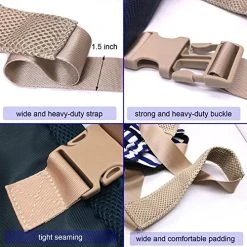 Mia's Pet Supply Travel Legs Out Front Pet Dog Carrier Front Chest Backpack