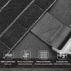 Mia's Pet Supply Tactical Dog Harness Vest with Handle - Large Size, Durable & Comfortable for Dogs 17 Mia's Pet Supply Leashes And Harness Tactical Dog Harness Vest Large With Handle