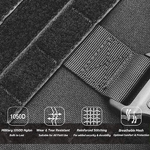 Mia's Pet Supply Tactical Dog Harness Vest with Handle - Large Size, Durable & Comfortable for Dogs 3 Mia's Pet Supply Leashes And Harness Tactical Dog Harness Vest Large With Handle