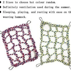 Mia's Pet Supply Rabbit Houses & Accessories Ventilation Pet Cage Hammock,