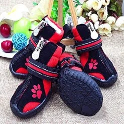 Mia's Pet Supply Dog Winter Shoes - Waterproof Dog Boots for Cold Weather, Durable & Comfortable Dog Apparel 14 Mia's Pet Supply Dog Winter Shoes, Dog Boots Apparel
