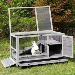 Mia's Pet Supply Rabbit Houses & Accessories Aivituvin Rabbit Hutch Indoor And Outdoor Bunny Cage