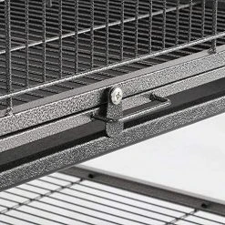 Mia's Pet Supply Aviary & Perches Topeakmart Wrought Iron Large Flight Parrot Bird Cage For Multiple Parakeets