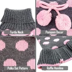 Mia's Pet Supply Kyeese Dog Sweaters For Small Dogs