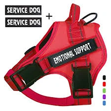Mia's Pet Supply No-Pull Emotional Support Pet Vest Harness - Reflective, Breathable & Adjustable for Cats & Dogs 21 Mia's Pet Supply Leashes And Harness No-Pull Emotional Support Pet Vest Harness, Reflective Breathable And Adjustable