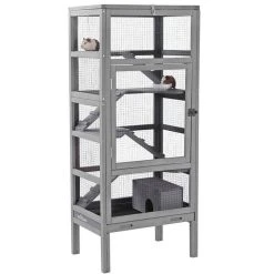 Mia's Pet Supply Large Wooden Guinea Pig Cage - Durable Rabbit House with Accessories 8 Mia's Pet Supply Large Wooden Guinea Pig Cage Rabbit Houses & Accessories