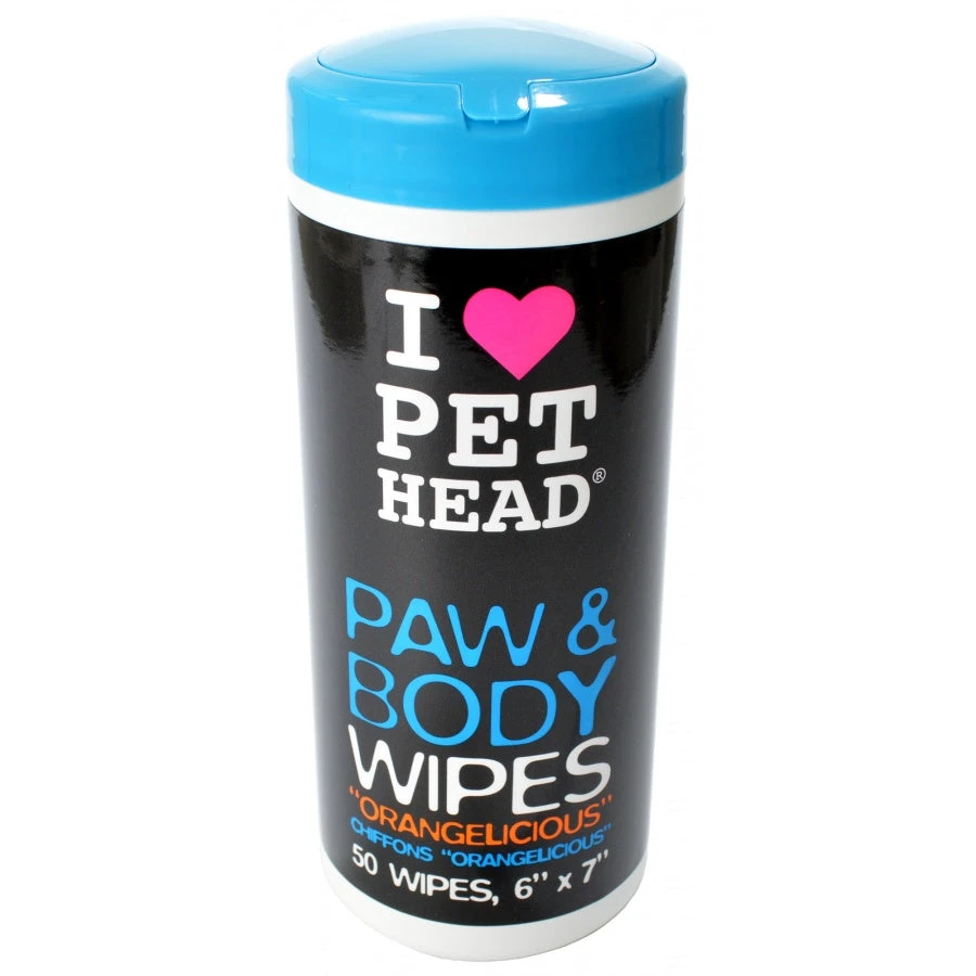 Mia's Pet Supply Hygiene: Pet Head Paw & Body Wipes - Orangelicious Scent | Gentle Cleaning for Cats & Dogs 1 Mia's Pet Supply Hygiene : Pet Head Paw & Body Wipes - Orangelicious