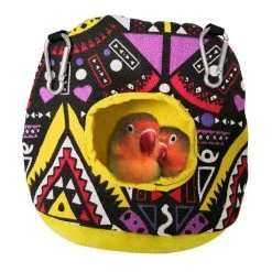Mia's Pet Supply Fashion Bird Tent Plush Folk Warm Hanging