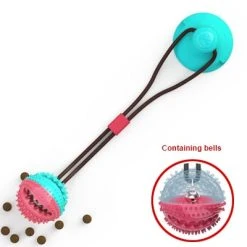 Mia's Pet Supply Dog Toys Tug Dog Toy With Suction Cup Push Elastic Ropes