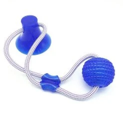 Mia's Pet Supply Dog Toys Tug Dog Toy With Suction Cup Push Elastic Ropes